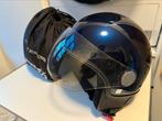 Jethelm Vespa vizier 3 0 - blauw metallic 289A, Overige merken, Jethelm, Tweedehands, S