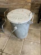 Prullenbak zink, Ophalen