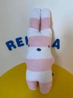 2876 zeeman konijn wit roze, Kinderen en Baby's, Speelgoed | Knuffels en Pluche, Ophalen of Verzenden, Zo goed als nieuw, Konijn