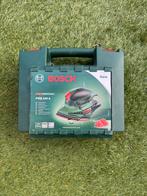 Bosch PSM 100 schuurmachine, Ophalen of Verzenden, Gebruikt, Minder dan 600 watt, Vlakschuurmachine