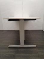 Bureau Aspa 160x80 wit of ahorn blad, Ophalen, In hoogte verstelbaar, Zo goed als nieuw, Bureau