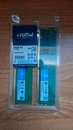 64GB DDR4 RAM (2x32) 3200MT/S - Nieuw in Verpakking, Computers en Software, RAM geheugen, DDR4, Nieuw, Ophalen of Verzenden, Desktop