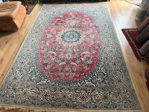 Vintage Tapijt handgeknoopt Perzisch uit Kashan 200 x 300, Huis en Inrichting, Stoffering | Tapijten en Kleden, Gebruikt, 200 cm of meer