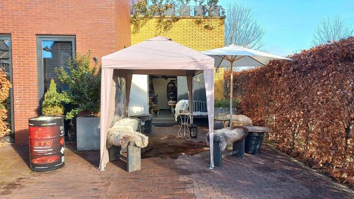 partytent 2x3 m incl zijwanden, Tuin en Terras, Partytenten, Gebruikt, Partytent, 2 meter of meer, Minder dan 5 meter, Minder dan 4 meter