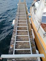 Enkele aluminium ladder 1x18, Doe-het-zelf en Verbouw, Ladders en Trappen, Ophalen, Gebruikt, Ladder, 4 meter of meer
