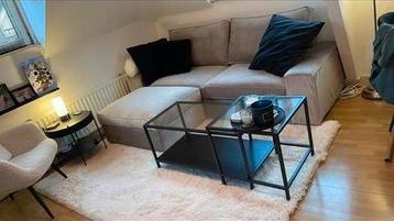 Ikea bank kivik met hocker - afbeelding 1