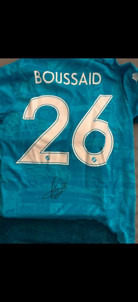 Gesigneerd Boussaid FC Utrecht Shirt + Certificaat, Sport en Fitness, Voetbal, Zo goed als nieuw, Shirt, Maat S, Ophalen of Verzenden