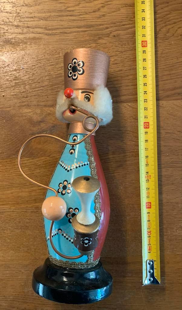 Vintage Rauchermännchen - Wierookbrander Erzgebirge, Diversen, Kerst, Gebruikt, Ophalen of Verzenden