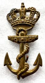 Oud Korps Mariniers baretembleem, Embleem of Badge, Ophalen of Verzenden, Marine