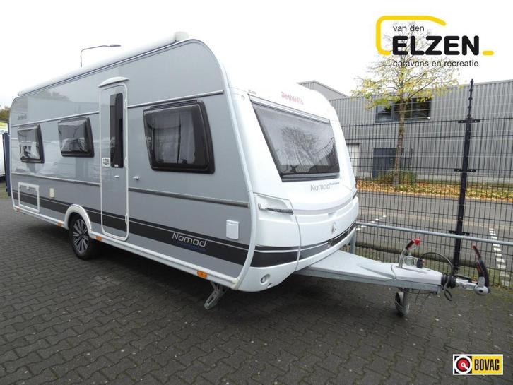 Dethleffs Nomad Avantgarde 510 LE MOVER+THULE LUIFEL+AIRCO, Caravans en Kamperen, Caravans, Bedrijf, tot en met 4, 1250 - 1500 kg