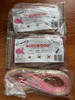 Scoubidoe touwtjes met voorbeeldboekje (Nieuw), Hobby en Vrije tijd, Knutselen, Ophalen, Nieuw, Knutselwerk