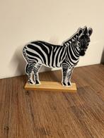 Zebra op standaard van vilt, Ophalen of Verzenden, Zo goed als nieuw