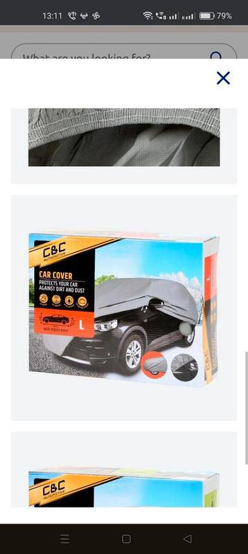 Auto cover size L beschikbaar voor biedingen