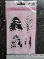 STEMPEL BOOM CLEARSTAMP 3D LAYERED kaarten maken journaling, Ophalen of Verzenden, Zo goed als nieuw, Clearstamp
