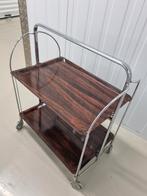Vintage Trolley/serveerwagen Gerinol Bremsley, Huis en Inrichting, Woonaccessoires | Krantenbakken en Lectuurbakken, Ophalen, Zo goed als nieuw