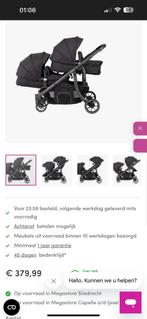 Xline tandem dubbele kinderwagen zwart, Kinderen en Baby's, Kinderwagens en Combinaties, Nieuw, Duowagen, Ophalen, Kinderwagen