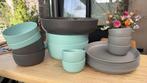 AH servies borden schalen, Huis en Inrichting, Keuken | Servies, Ophalen, Zo goed als nieuw, Overige stijlen, Bord(en)