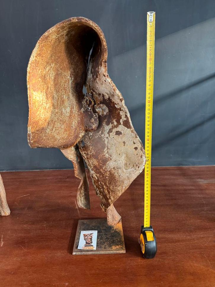 Bronzen en metalen sculptuur van Ben Jansen, Antiek en Kunst, Kunst | Designobjecten, Ophalen