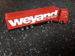 Siku MAN met Weyand Wermelskirchen oplegger 1:55, Ophalen of Verzenden, Gebruikt, Bus of Vrachtwagen