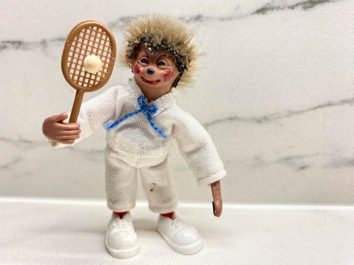 Peter Mecki Hedgehog “tennis”, Verzamelen, Poppetjes en Figuurtjes, Zo goed als nieuw, Ophalen of Verzenden