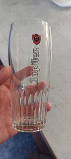 9 Jupiler Bierglazen, Ophalen of Verzenden, Gebruikt