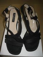 Zwarte open schoenen met hoge hak maat 37 z.g.a.n., Kleding | Dames, Schoenen, Dungelman, Ophalen of Verzenden, Schoenen met hoge hakken