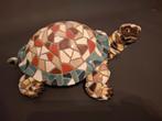 mozaiek schildpad, beeldje, gaudi design, Ophalen of Verzenden, Zo goed als nieuw, Dier