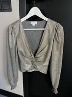 Cotton Club goudkleurige top XS, Kleding | Dames, Tops, Overige kleuren, Ophalen of Verzenden, Zo goed als nieuw, Lange mouw