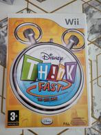 Nintendo Wii Disney Think Fast The Quiz game, Spelcomputers en Games, Ophalen of Verzenden, Zo goed als nieuw