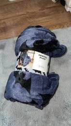 Halloween Gothic bat plaid deken  vleermuis, Ophalen of Verzenden, Zo goed als nieuw