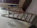 Vintage houten huishoudtrap etagiere, Antiek en Kunst, Ophalen