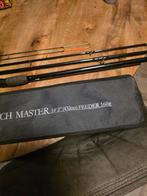 Preston Dutch master feeder incl Shimano molen, Ophalen of Verzenden, Zo goed als nieuw, Werphengel