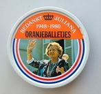 Blikje Koningin Julia Oranje balletjes, Ophalen of Verzenden, Zo goed als nieuw