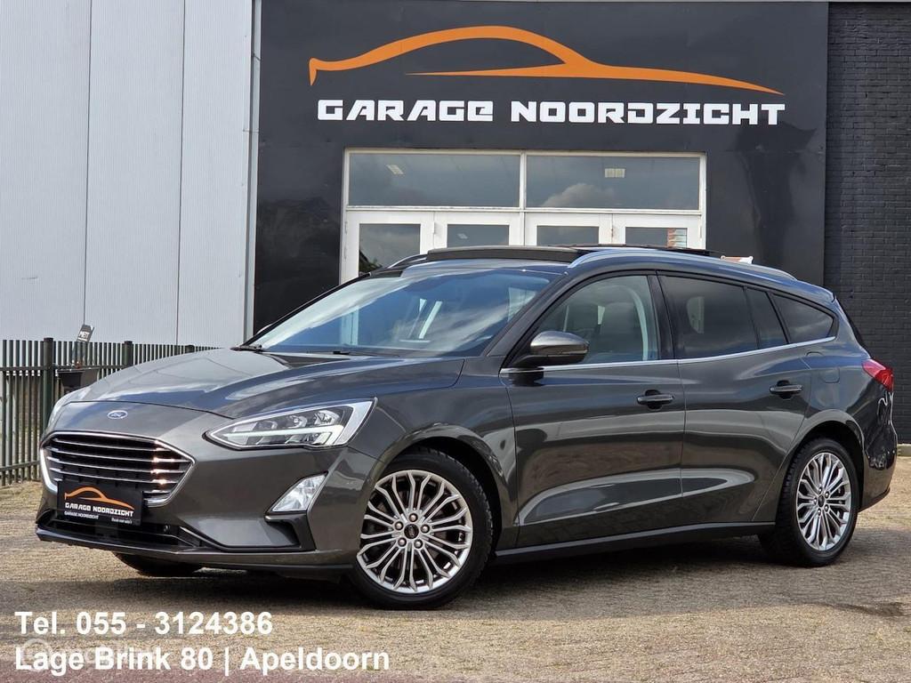 Ford Focus Wagon 1.0 EcoBoost Titanium Business PANORAMADAK|, Auto's, Ford, Focus, Gebruikt, Overige carrosserieën, 1283 kg