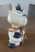 Grappige stenen koe, Ophalen of Verzenden, Zo goed als nieuw, Boerderijdier, Beeldje of Figuurtje