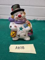 waxine licht houder sneeuwman [a878], Diversen, Ophalen of Verzenden, 'T Olde Gre-j, Info@toldegrej.nl, Endepoelstraat 20f Didam