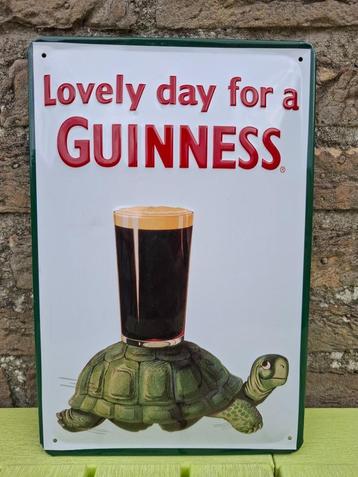 Reclamebord Guinness - schildpad nr 2 beschikbaar voor biedingen