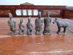 6 keramiek beeldjes van het terra cotta leger, China