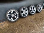 VW Golf Sebring 18 inch velgen R-line met winterbanden, 18 inch, Velg(en), Personenwagen, 225 mm