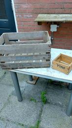 Oude houten kisten, Huis en Inrichting, Minder dan 50 cm, Gebruikt, 50 tot 100 cm, Ophalen of Verzenden