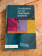 Grondtrekken Nederlands strafrecht, 9e druk, Ophalen of Verzenden, Alpha, Gelezen, WO