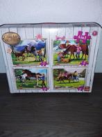 Izgs puzzels met paarden 4 verschillende, Kinderen en Baby's, Speelgoed | Kinderpuzzels, Ophalen of Verzenden, Zo goed als nieuw