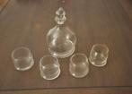 Glazen karaf set, Ophalen, Glas of Glazen, Effen, Glas