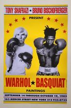 Andy Warhol X Basquiat - Originele tentoonstellingsaffiche -, Verzenden