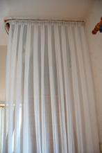 Witte gordijnen zonder patroon te koop, Gebruikt, 200 cm of meer, Wit, 50 tot 100 cm