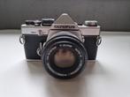 Olympus om2 analoge camera met zuiko 50mm f1.8, Audio, Tv en Foto, Fotocamera's Analoog, Ophalen of Verzenden, Zo goed als nieuw