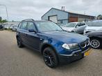 BMW X3 2.5i NAV.+ Airco Bj:2004 NAP!, Auto's, BMW, Blauw, Origineel Nederlands, Bedrijf, Handgeschakeld