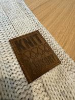 Knit Factory 6x6 Rib Pocket - Beige, Beige, Ophalen of Verzenden, Zo goed als nieuw