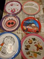 6 kinderbordjes, Ophalen of Verzenden, Gebruikt