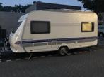 Hobby caravan 450 uf excellent, Caravans en Kamperen, Dwarsbed, 6 tot 7 meter, Particulier, Rondzit